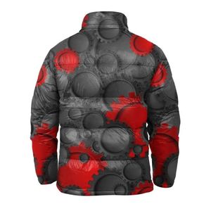 Winter Customized Breathable Zipper Closure Vintage Puffer Quilted Soft Shell Outdoor <b>Jacket</b> sublimation design puffer <b>jackets</b> - Product Image 6