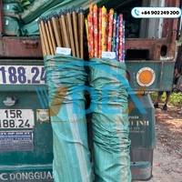 Manche de balai en bois de haute qualité avec tête de balai en PVC, meilleur prix du fabricant vietnamien