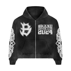 Survêtement rose 100 % coton avec fermeture éclair pour homme 2026 |   Ensemble d'entraînement respirant et écologique à coupe classique |   Taille Plus OEM - Product Image 4