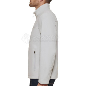 Chaqueta de Forro Polar Casual para Hombre, Tejido Suave, Uso Diario, Ropa de Otoño e Invierno, Chaqueta de Forro Polar con Cuello Alto - Product Image 3