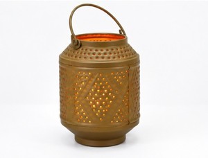 Premium marocain métal creux indien fabriqué à la main lanterne Mini décoration de la maison européenne chauffe-plat bougeoir lanterne de mariage - Product Image 3