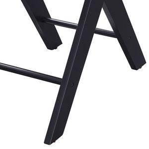 Comodino USB Bianco e Nero con Porte di Ricarica, Pratico Tavolino Laterale - Product Image 5