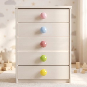 Modern <b>Ceramic</b> Kitchen Drawer <b>Knobs</b> and Pulls Handcrafted Multi-piece Package for Furniture Hardware - Product Image 1
