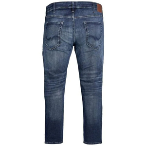 Jeans en denim pour homme, coupe ajustée, style streetwear et confort décontracté - Product Image 3