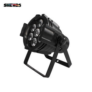 Compact 7×18W LED Par RGBWA UV 6in1 Professional Stage Lighting DMX Wash <b>Light</b> for Mobile DJ - Product Image 3