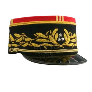 Sombreros Kepi Vintage de la Segunda Guerra Mundial con MOQ Bajo - Tela Resistente, Ligeros y Ecológicos, Diseño Tradicional, Uso en Exteriores para Todas las Estaciones - Product Image 5