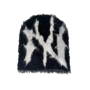 Gorros de Invierno Reversibles con Diseño Personalizado de Logotipo Jacquard, Estilo Y2K, Tejidos, para Streetwear, Precio al por Mayor 2026 - Product Image 6