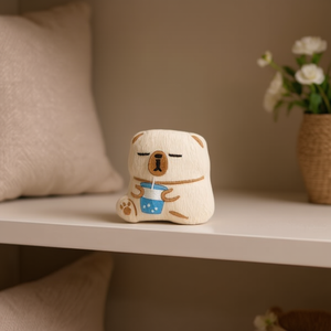 Ornamento Decorativo a Forma di Orso Ilan, 1 Pezzo, in Tessuto, per Arredamento Casa - Product Image 3