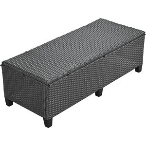 Set Divano da Esterno in Rattan a 5 Pezzi a Forma di L con 2 Tavolini Laterali Estensibili per Sala da Pranzo in PE Wicker - Product Image 3