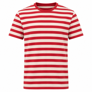 Hip Hop Style 100% Cotton 180 Grams Lightweight Customizable Loose Fit Breathable Anti-Wrinkle Men's <b>T</b>-<b>Shirt</b> - Product Image 4