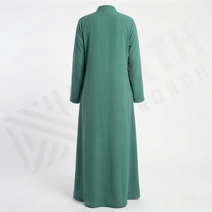 Abaya de Mujer de Estilo Modesto, Transpirable y de Secado Rápido, en Chifón de Color Personalizado, Servicios OEM de Alta Calidad, Vestidos Largos Islámicos - Product Image 2