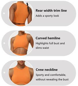 Sujetador Deportivo Transpirable Personalizado Tipo Racerback para Mujer, Tallas Grandes, para Yoga y Fitness, Cómodo para el Gimnasio, de Alta Calidad - Product Image 4