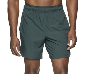 Double <b>Layer</b> Gym Fitness Workout Gym Shorts Knee Length For Training Sports Practice Casual Activewear Gym Shorts For Man - Product Image 5