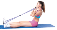 Tube de résistance ALLWINWIN RST38 - Bande en forme de X pour exercices, entraînement, étirements et fitness