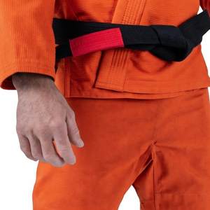 เสื้อยูโดสำหรับผู้ใหญ่ ผ้าฝ้าย 100% น้ำหนัก 140 กรัม ทรงปกติ ป้องกันการหดตัว พิมพ์ลายโลโก้ด้านหน้าด้วยความร้อน รับผลิตตามสั่งขายส่ง - Product Image 6