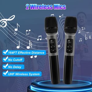 Altavoz Inalámbrico Portátil para Fiestas con Luz LED, 2 Micrófonos TWS, Control Remoto, Bajos Priorizados, Eco Inalámbrico, 2 Micrófonos - Product Image 5