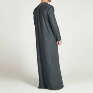 Djellaba Ramadan, Abayas de l'Aïd, Kaftan de prière, Abaya ouverte pour hommes musulmans, Cardigan arabe turc, Robe, Jubba, Thobe, Dishdasha islamique, Maroc - Product Image 4