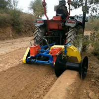 Oferta Especial: Máquina Aporcadora Profesional para Camas de Tractor, Formadora de Surcos para Tierras Agrícolas con Arado de Surcos y Construidora de Surcos Central
