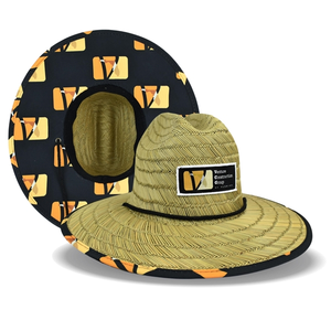 Sombrero de Paja Estilo Safari Panamá/Australia, Venta al Por Mayor, Personalizable con Logotipo, para Salvavidas, Viajes, Negocios y Uso Casual - Product Image 2