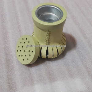 Quemador Bakhoor de cuero de PU y artesanía de madera de lujo, soporte de incienso árabe para carbón Oud y fragancia para el hogar, regalo de Ramadán y Eid - Product Image 1