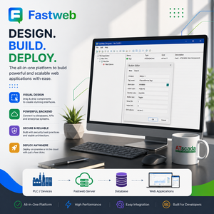 Logiciel SCADA industriel basé sur un navigateur web |   Plateforme de surveillance Web Fastweb avec support OEM - Product Image 1