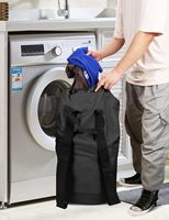 Meistverkaufter Langlebiger Leichter Umweltfreundlicher Wasserdichter PVC-Klassischer Rucksack Wäschesack 115L Großer Badezimmer-Wäschekorb