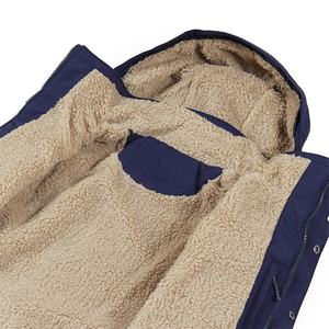 Veste parka en polyester sur mesure, vente chaude, pour homme, vêtements d'hiver, confortable, élégante, à capuche, avec plusieurs poches - Product Image 5