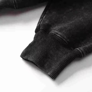 เสื้อสเวตเชิ้ตผู้ชาย ผ้าถักเนื้อนุ่ม 100% ผ้าฝ้ายฟลีซ สำหรับฤดูหนาว ทรงปกติ ปักลาย นุ่ม อุ่น สั่งทำได้ ขายส่ง คุณภาพสูง ใหม่ - Product Image 5