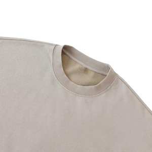Sudadera de Algodón 100% para Hombre, Ecológica, Transpirable, de Secado Rápido, con Apliques, de Primera Calidad, para Invierno, Corte Regular, Lavado Ácido - Product Image 4