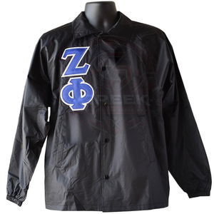 Customized Sorority Zeta Line <b>Jacket</b> Autumn <b>Winter</b> High Quality Silk Shell Breathable Greek <b>jacket</b> women's men's coach <b>jacket</b> - Product Image 3