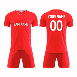 ชุดเสื้อฟุตบอลสำหรับเด็กเสื้อเจอร์ซีย์ฟุตบอลแห้งเร็วเครื่องแบบเล่นฟุตบอลมาการอง - Product Image 4