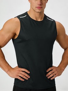 <b>Plus</b> <b>Size</b> Loose Fit 5XL 6XL Large <b>Size</b> Summer Casual Men's Tank <b>Tops</b> - Product Image 3