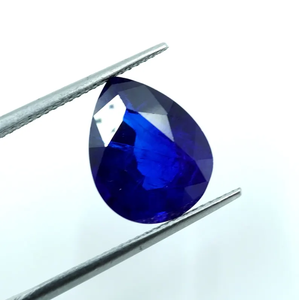 HAYAAT GEMS - Zafiro Azul Corte Pera de 6.40Ct - Zafiro Suelto Facetado de 13.5x11x6mm para Joyería - Product Image 2