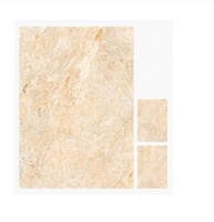 Dalles murales intérieures antidérapantes en porcelaine flexible effet marbre beige pleine masse 120x160, nouveau design italien pour chambre à coucher