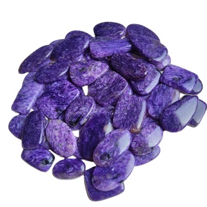 อัญมณีทรงหลวมเกรด AAA Cabochon Charoite - Product Image 2
