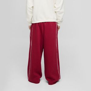 <b>Mens</b> <b>Baggy</b> <b>Trousers</b> Oversized Loose Fit Wide Leg Casual Streetwear Fashion Pants with Relaxed Silhouette and Trendy Urban Style - Product Image 3