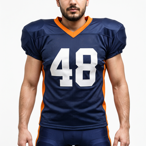 Custom American <b>Football</b> Teamwear Set Wholesale <b>Football</b> Uniform Jersey Pants And Team Apparel Bulk Game Training Clothing - Product Image 4
