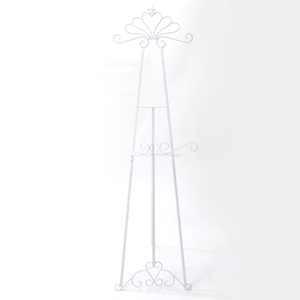 Elegant Metal Floor Easel Stand <b>Iron</b> Painted Standing Type for Living Room Home Decor Handmade Floor Easel On Sale - Product Image 1