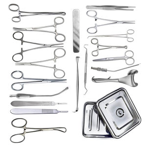 Ensemble d'instruments de chirurgie mineure, kit d'instruments chirurgicaux médicaux en acier inoxydable de haute qualité pour interventions chirurgicales mineures - Product Image 3