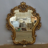 Miroir de style français cadre de reproduction antique décoration murale classique accessoires en bois conçus pour la maison de style européen
