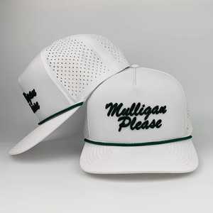 Gorras de béisbol con visera plana, gorra con cuerda, bordada con el logo del equipo local, unisex, gorra de rendimiento transpirable - Product Image 5