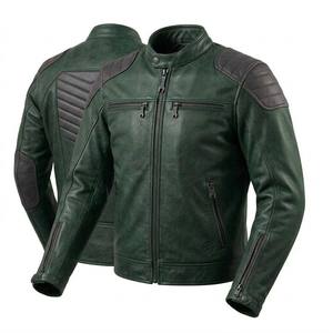 Chaqueta de carreras para hombre, chaquetas de cuero para motocicleta, equipo de seguridad transpirable, protección para motociclistas, venta al por mayor para el mercado estadounidense - Product Image 1