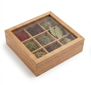 Boîte de rangement en bois d'olivier, support Scentsy, porte-savon, organiseur en bois pour comptoir de salle de bain, pour bijoux et fruits secs, finition artisanale - Product Image 4