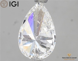 Anillo de Diamante Cultivado en Laboratorio CVD de 1.50 Quilates, Corte Pera, Color F, Claridad VVS1, con Certificado IGI, para Uso en la Oficina, para Mujer - Product Image 4