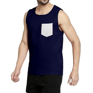 Débardeur Homme Haute Qualité - Coupe Ajustée Respirant Tissu Tricoté Spandex-Coton Faible MOQ Meilleure Vente 2026 - Product Image 4