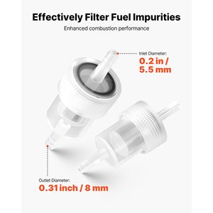 Kit Tubo Flessibile per Riscaldatore Diesel da 500 cm, Filtro Carburante Sostituibile per Riscaldatore di Parcheggio, Marca CLI - Product Image 5