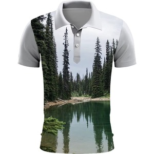 Custom Color High Quality Cotton New Style Sublimated Men's Polo Shirts Breathable Casual Blank Men Clothing Polo Shirt - Product Image 3