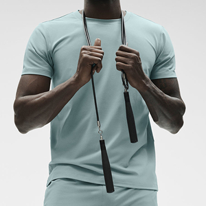 T-shirt imprimé décontracté pour homme, 100% coton, coupe ample, manches courtes, col rond, vêtements d'été - Product Image 6
