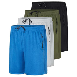 Pantalones Cortos de Algodón Lisos para Hombre, Cintura Elástica, Casuales, de Verano, para Descansar, OEM, Personalización de Marca, Proveedor al por Mayor - Product Image 2