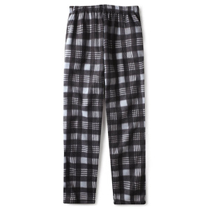 Pyjama d'été léger en flanelle pour homme, pantalon de détente à jambes larges, taille mi-haute, en coton et polyester, décontracté - Product Image 2